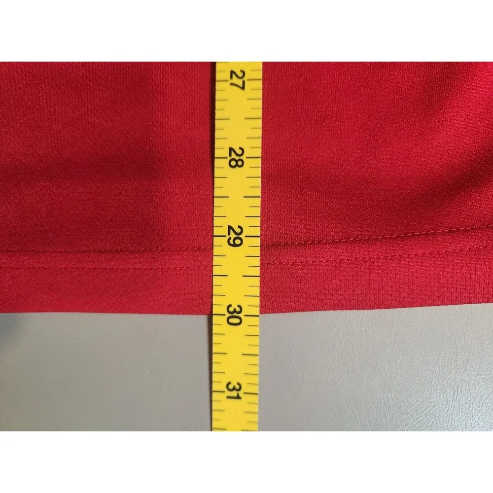 Wisconsin‎ Badgers Climate Polo Shirt Adidas Climalite XL Red
